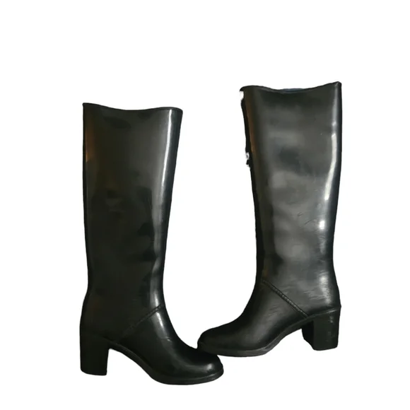 Vtg Marc Jacobs | Logo plaque | Rubber Rain boots | Made in Italy | 90s - Picture 8 of 12